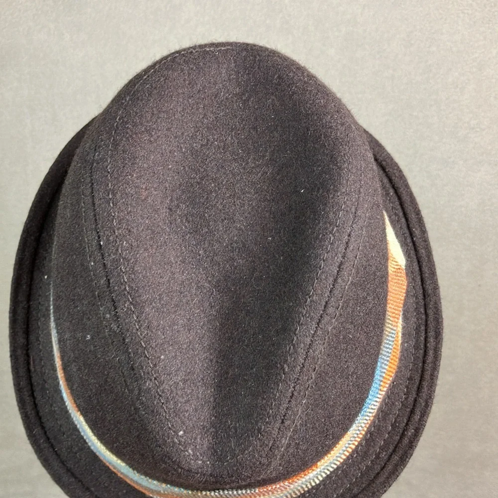Goorin Bros Vintage Wool Blend‎ Multi Color Fedora Hat size Small